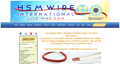 Desktop Screenshot of litz-wire.com